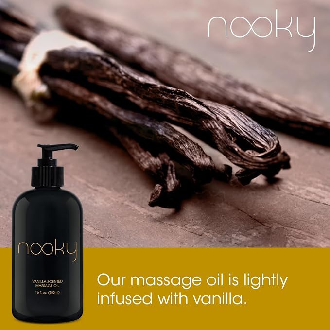 Nooky Vanilla Massage Oil with Fractionated Coconut Oil.16 Ounce - Image 6
