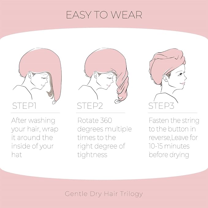 MaopaoBeauty Microfiber Hair Towel - Image 6