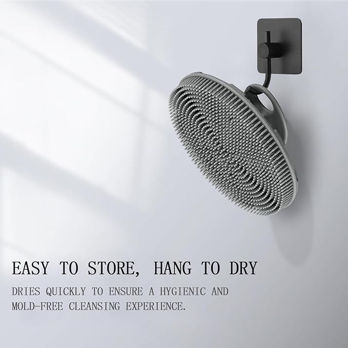 INNERNEED Food-Grade Soft Silicone Body Scrubber Shower Brush Handheld - Image 6