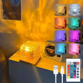 Ocean Wave Ceiling Projector, 16 Colors Ocean Wave Light Projector, Water by VcwttyUS