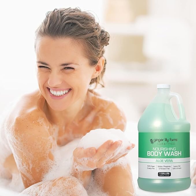 Ginger Lily Farms Club & Fitness Nourishing Body Wash, 100% Vegan & Cruelty-Free - Image 7