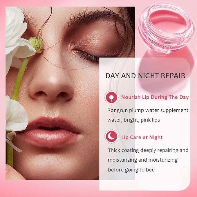 Bee Lip Balm Honey Pot, Fruit Moisturizing Propolis Lip Mask, Lip Mask - Image 5