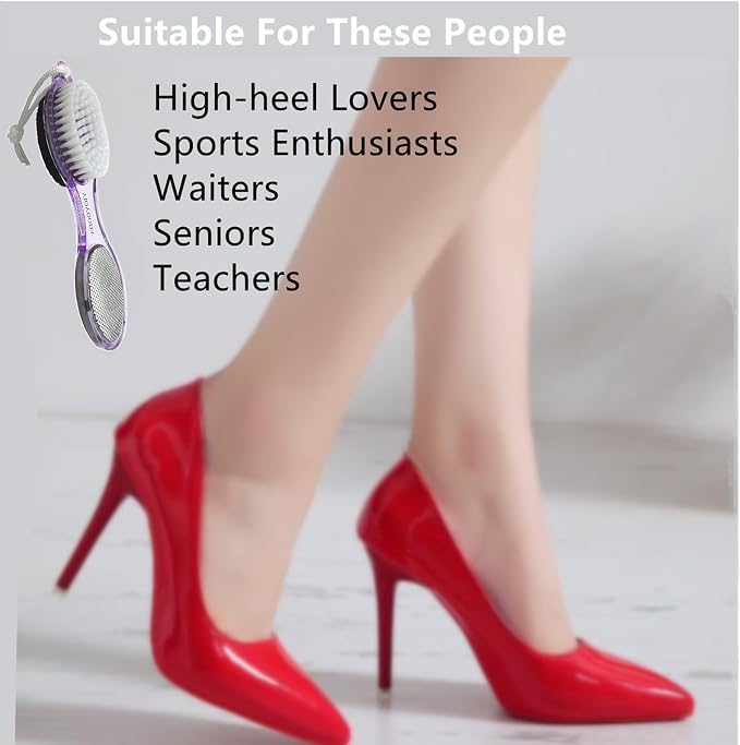 Foot File Callus Remover 4-in-1, Feet Scraper Pedicure Tools - Image 5