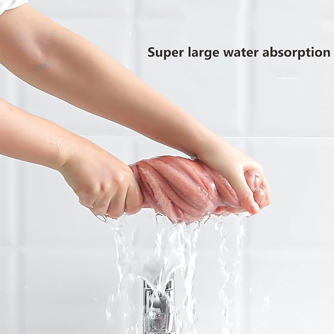 Hair Drying Towel for Kids Girls, Cute Cartoon Absorbent Quick Drying Bath Wrap - Image 5