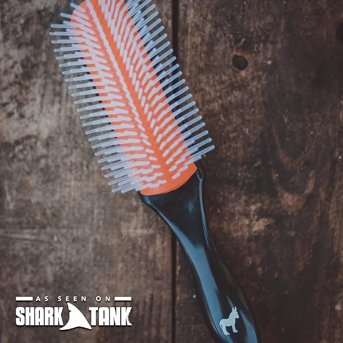 Pete & Pedro Classic Cushion 9 Row Nylon Bristle Men's & Women Hairbrush | Great - Image 6