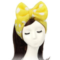 Shintop Sweet Super Soft Caroset Polka Dots Wash Cosmetic Headband Hairlace by Shintop