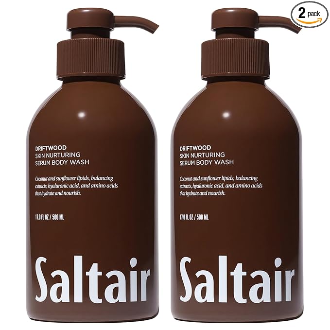 Saltair Body Wash 2-Pack – Moisturizing Body Wash by Saltair