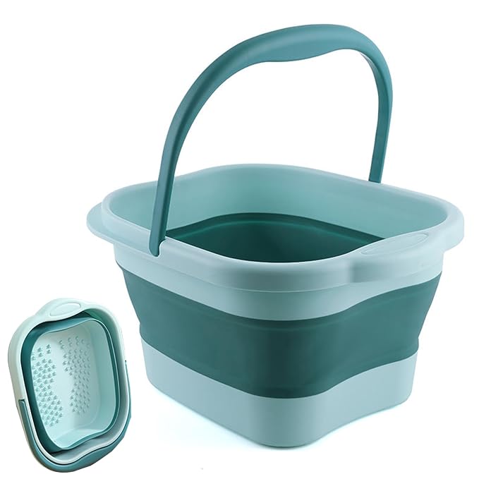 Foot Bath 15L Collapsible Foot Soak Tub by Leemeimei