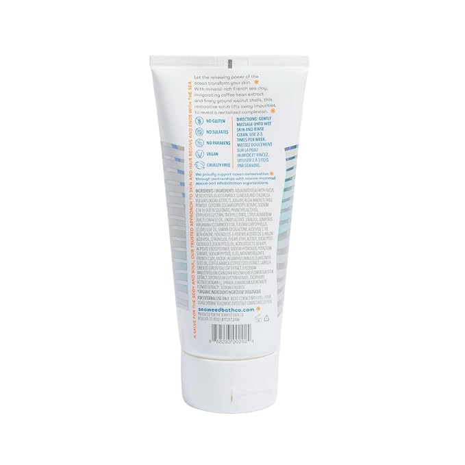 Seaweed Bath Co. Detox Body Scrub, 6 Ounce, Sustainably Harvested Seaweed - Image 8