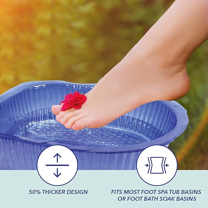 ForPro Professional Collection Universal Pedi Bath Liners, 50% THICKER - Image 6