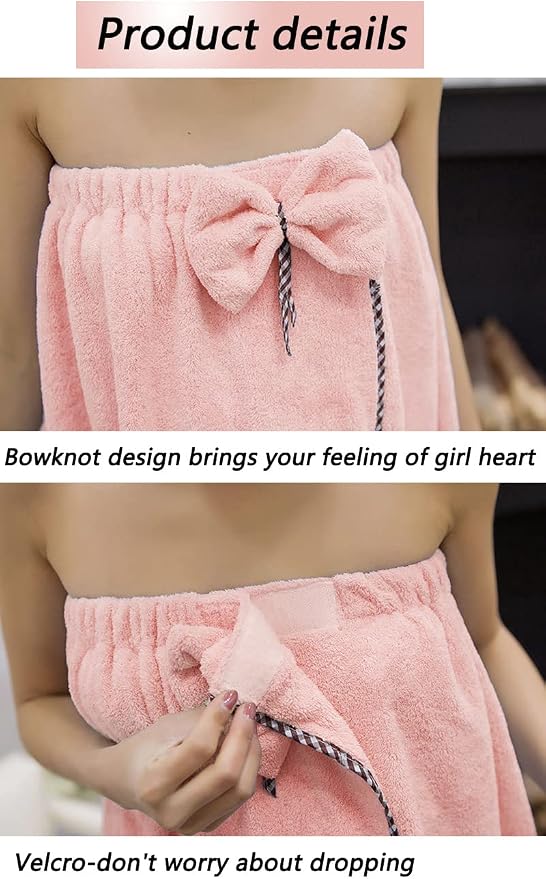 GOSCHE Bath Towel Wrap for Women - Image 3
