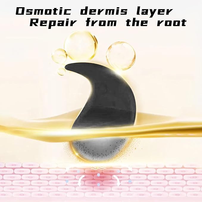 Adofect 30 Pairs Black Collagen Under Eye Mask Anti-Aging Hyaluronic Acid Eye - Image 4