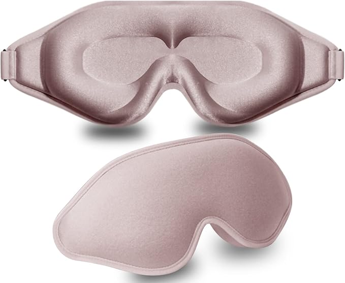 Sleep Mask, 3D Deep Contoured Eye Covers by FengXinZi