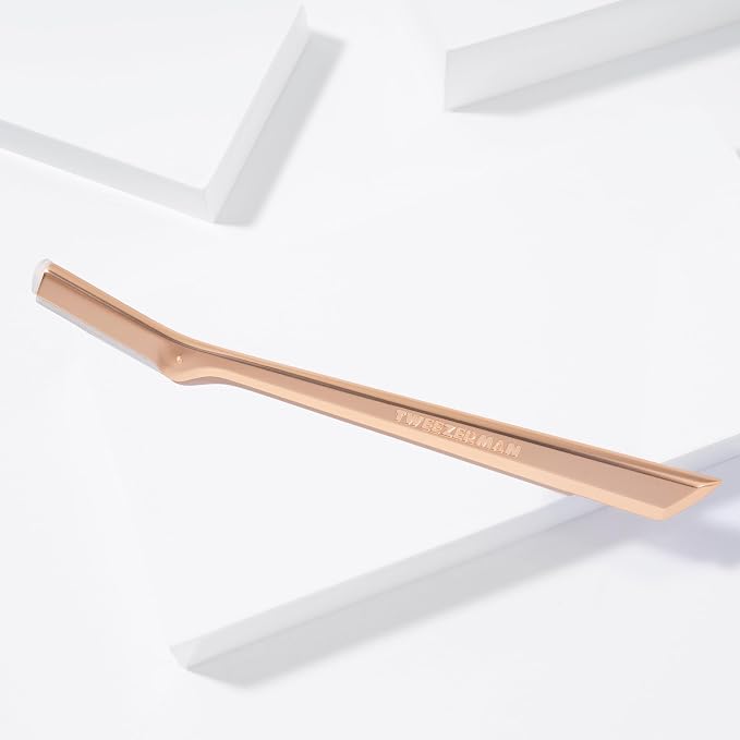 Tweezerman Rose Gold Facial Razor - Image 8