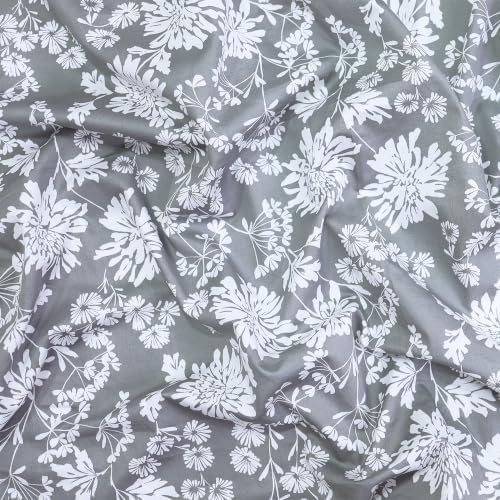 Feather & Stitch 100% Cotton Sateen 500 TC Split King Size Bed Sheet Set - Image 5