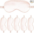 6PACK Silk Sleep Mask Satin Eye Masks Blackout Silky Eyeshade Cover Soft by WJingYiJia