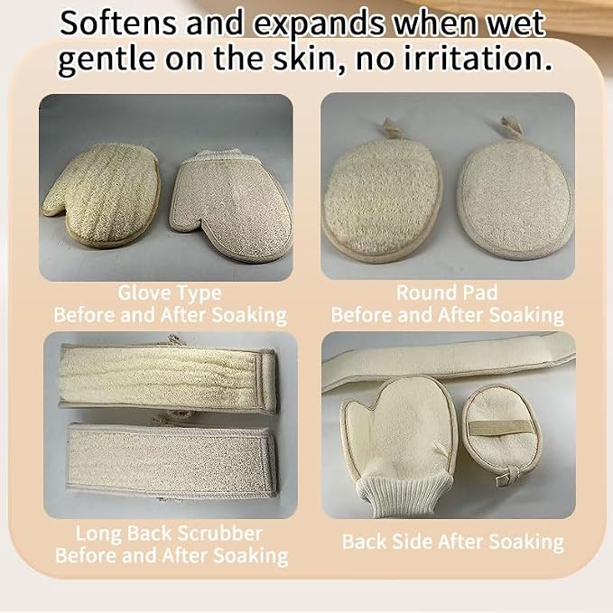 Natural Loofah Loofah Sponge loofahs - Image 8