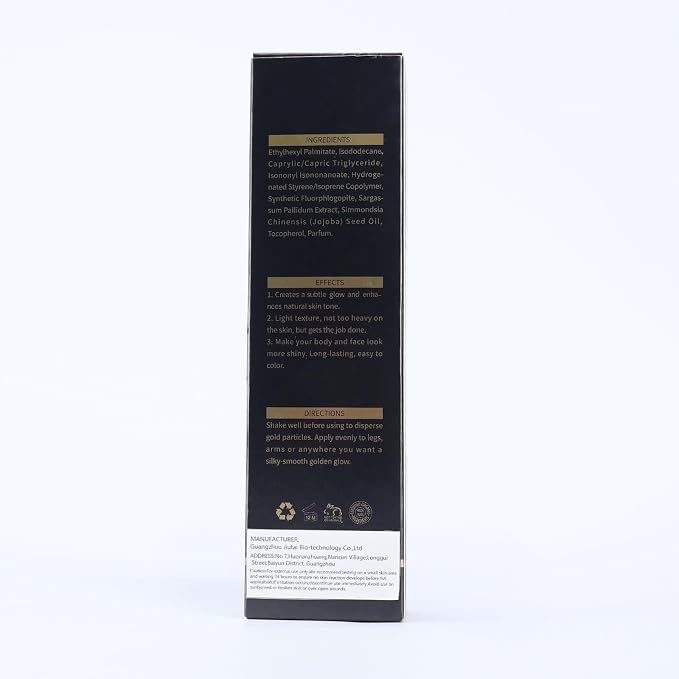 Liyalan Shimmer Body Oil Golden Brown 5 Color Bronze Face Glow Pearl - Image 9