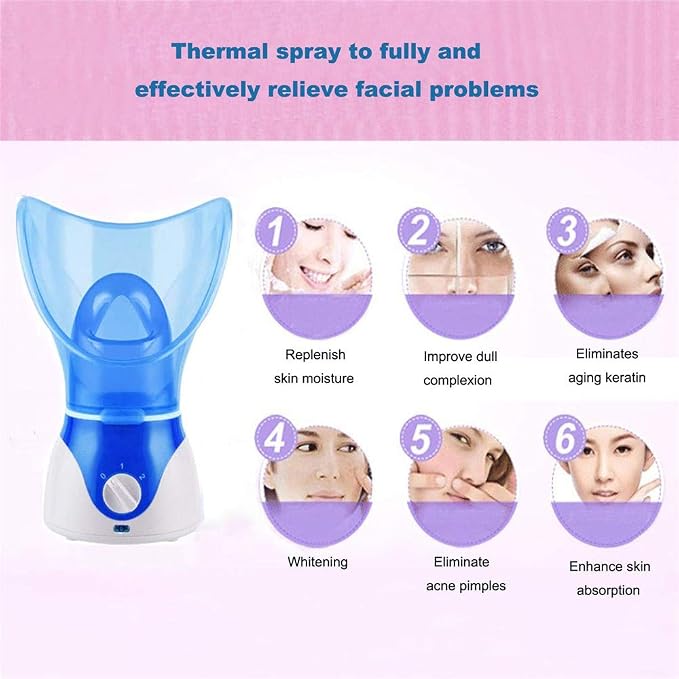Facial Steamer Professional Steam Inhaler Facial Sauna Spa - Image 6