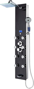 Blue Ocean 52" Aluminum SPA392B Shower Panel Tower System by TheHomeBudgetHousewareInc
