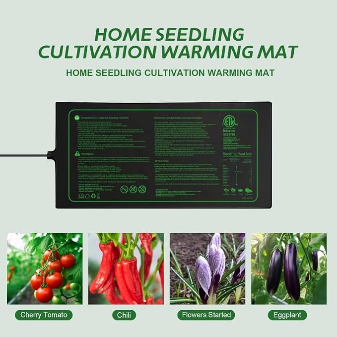 Upgrade Version 4PK Seedling Heat Mat - Image 6