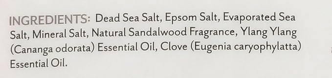 Soothing Touch Deep Sleep Bath Salts Balancing Soak Clove Sandalwood & Ylang - Image 3