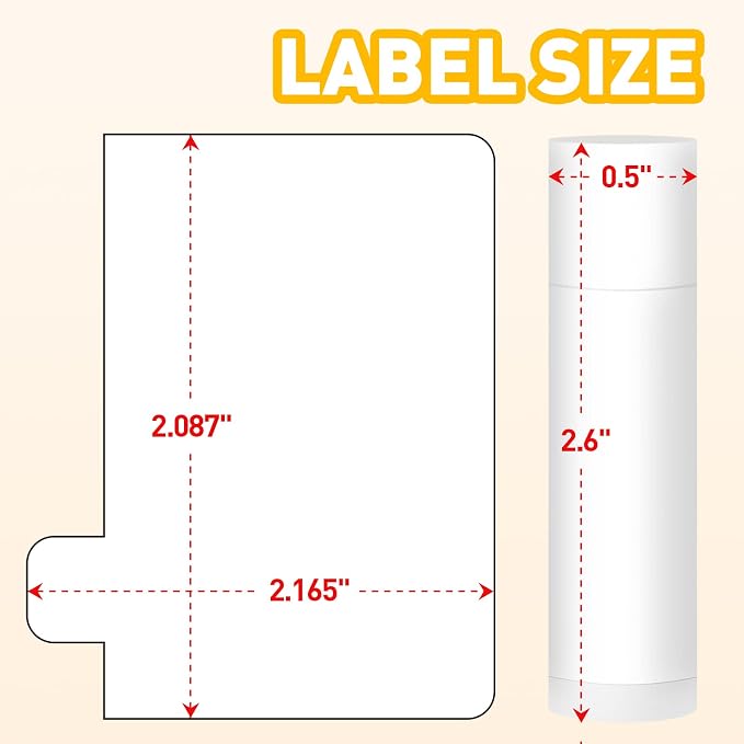 DMSKY 50 Pack Lip Balm Unlabeled, Natural Lip Balms Bulk Blank Tube, Lip Balm - Image 3