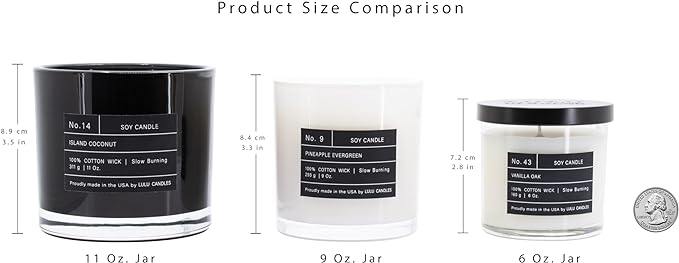 Lulu Candles | Jasmine & Lily | Highly Scented Candles - Image 7