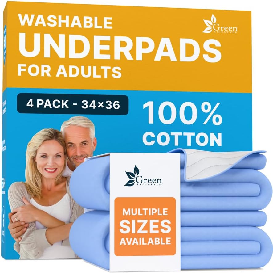 GREEN LIFESTYLE Washable Underpads by GreenLifeStyle