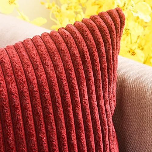 Home Brilliant Pillow Covers 18x18 Decorative Throw Pillows - Image 4