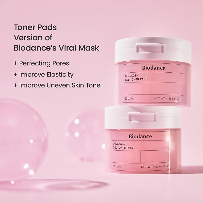 Biodance Collagen Gel Toner Pads, Pore Minimizer - Image 4