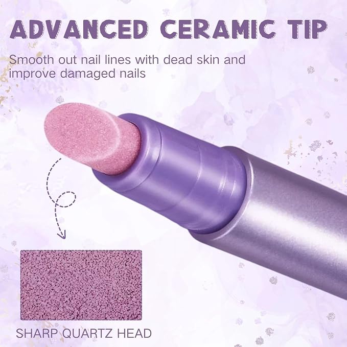 Cuticle Oil Pusher Pen, 4-in-1 Ceramic Cuticle Remover & Cuticle Oil in a Pen - Image 5