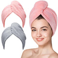 Hicober Microfiber Hair Towel, Drying Hair Wrap Towels by Hicober