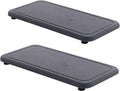 NiuYichee 2 Pcs Water Absorbing Stone Trays, Kitchen/Bathroom Sink Soap Dish by NiuYichee