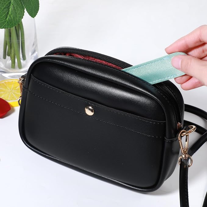 2Pcs Glass Cuticle Pusher with Leather Case, Dual Ended Cuticle Remover Tool - Image 6