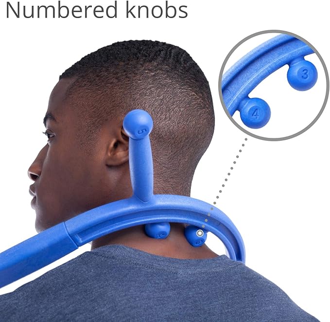 Body Back Buddy Elite Trigger Point Massage Tool, Neck and Back Massager - Image 3