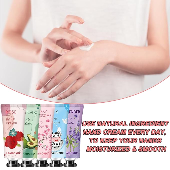 74 Pack Hand Cream Gift Set For Women and Girls, Mothers Day Gifts Bulk - Image 7