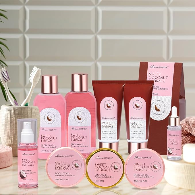 Mother‘s Day Gift Baskets for Women, Spa Gifts for Women, Bubble Bath, Relaxing - Image 3