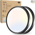 2PACK LED Flush Mount Ceiling Light Fixture, 3000K-4000K-6500K & 150W by CeilingLights