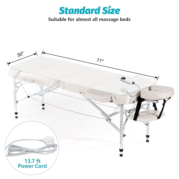 Massage Table Warmer Heating Pad Professional SPA Massage Bed Warmer - Image 9