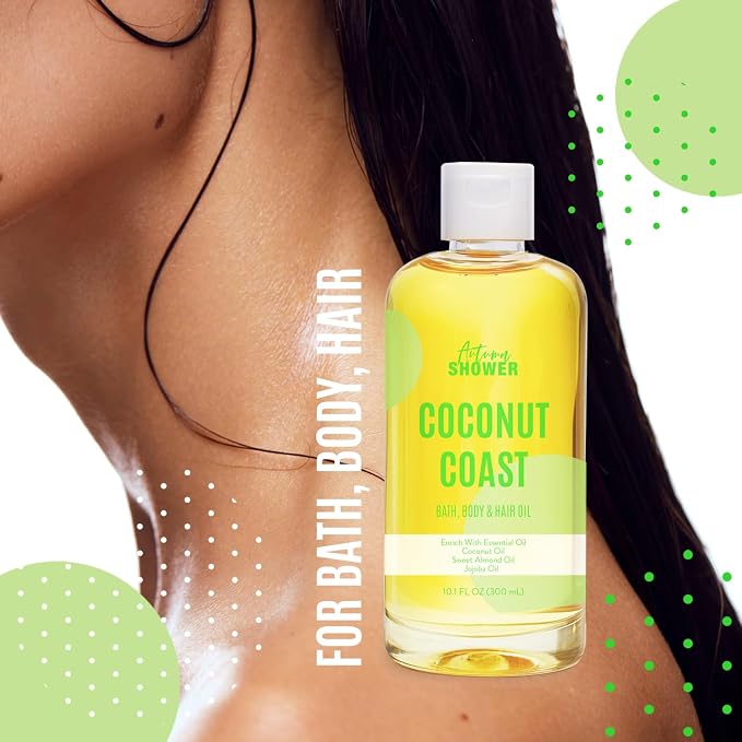 Bath Oil Body Oil Oil with Sweet Almond, Jojoba Oil, Sweet Almond & Lavender & - Image 3