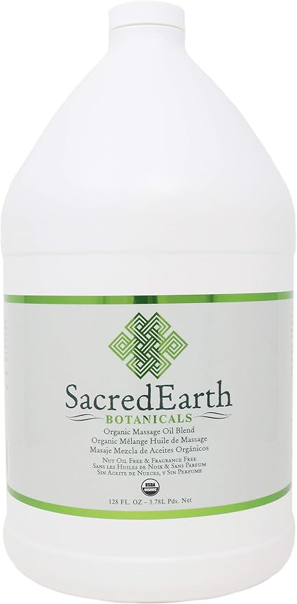 Organic Massage Oil Blend by Sacred+Earth+Botanicals