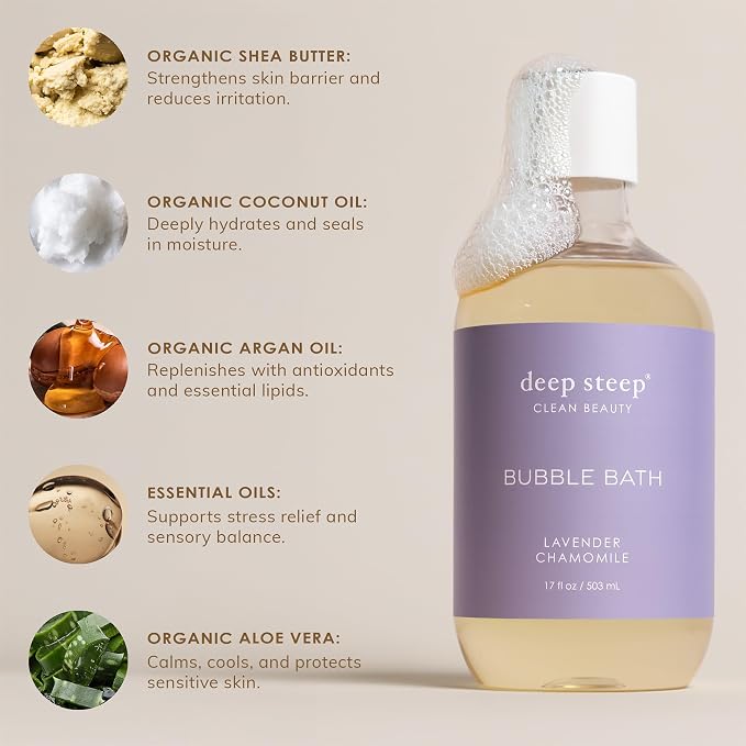 Deep Steep Raspberry Merlot Bubble Bath - Image 7