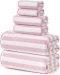 REDKISS Ultra Soft Bath Towel Set 6-Piece 35"x70" | 100% Microfiber, Highly by REDKISSOnline