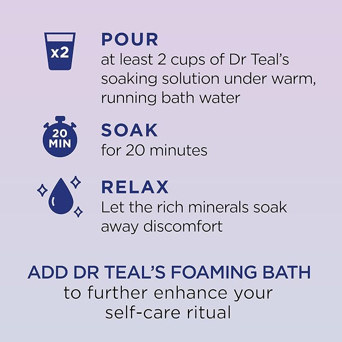 Dr Teal's Pure Epsom Salt Soak, Sleep Blend - Image 5