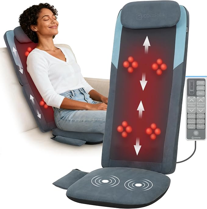 COMFIER Shiatsu Back Massager Chair Pad by COMFIER