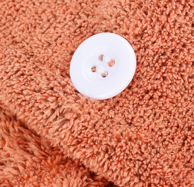 HOPESHINE Hair Towel Twist Microfiber Bamboo Fabric Women's Soft Shower Towels - Image 6
