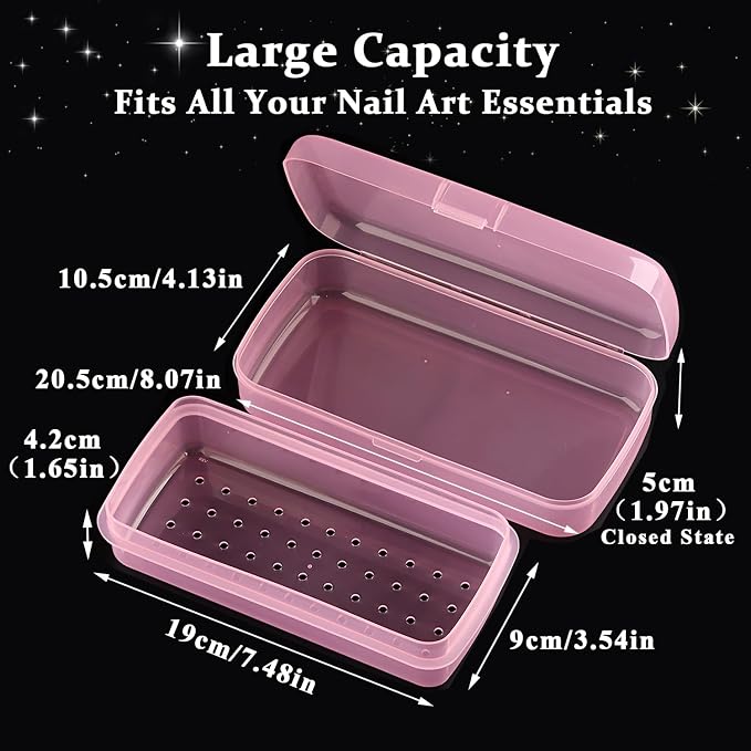 Nail Tool Sterilizer Box Plastic Sterilization Tray - Image 3