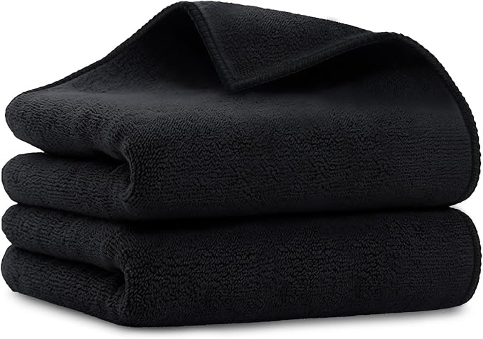 UNIMADE Salon Towels 2 Pack, Microfiber Barber Towels Bulk, Hair-Drying Cloth by Unimade