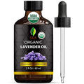 SVA Lavender Essential Oil Organic – 2 Fl Oz – 100% Natural Organic Lavender Oil by SVAORGANICS